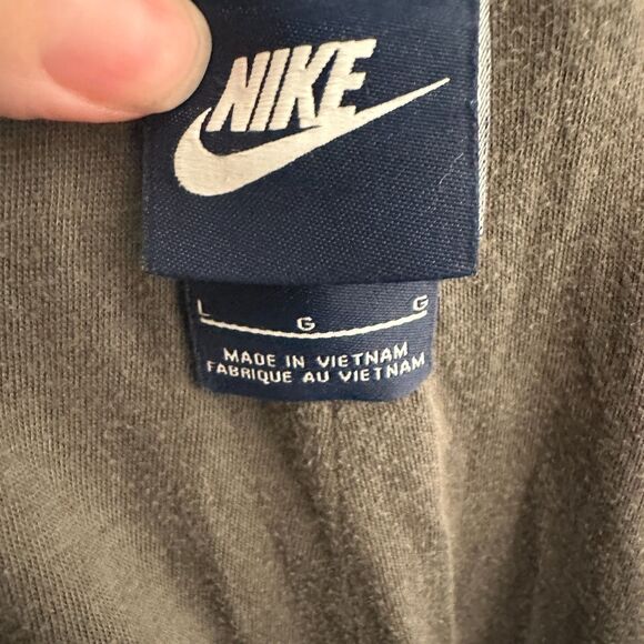 Nike Track Pants Kids Large Gray Retro Athletic Pants - Picture 7 of 10